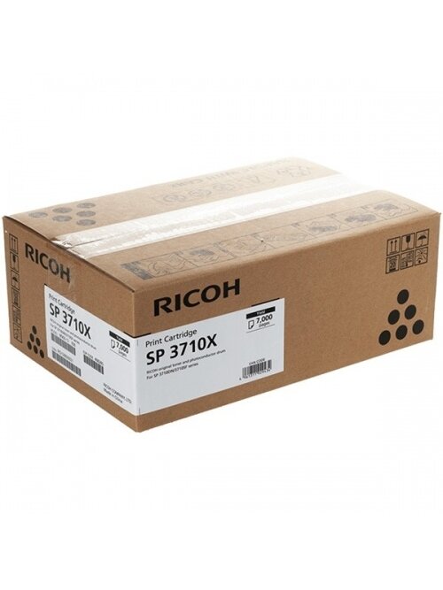 Ricoh SP 3710X (408285), juoda kasetė Ricoh SP 3710X (408285), juoda kasetė