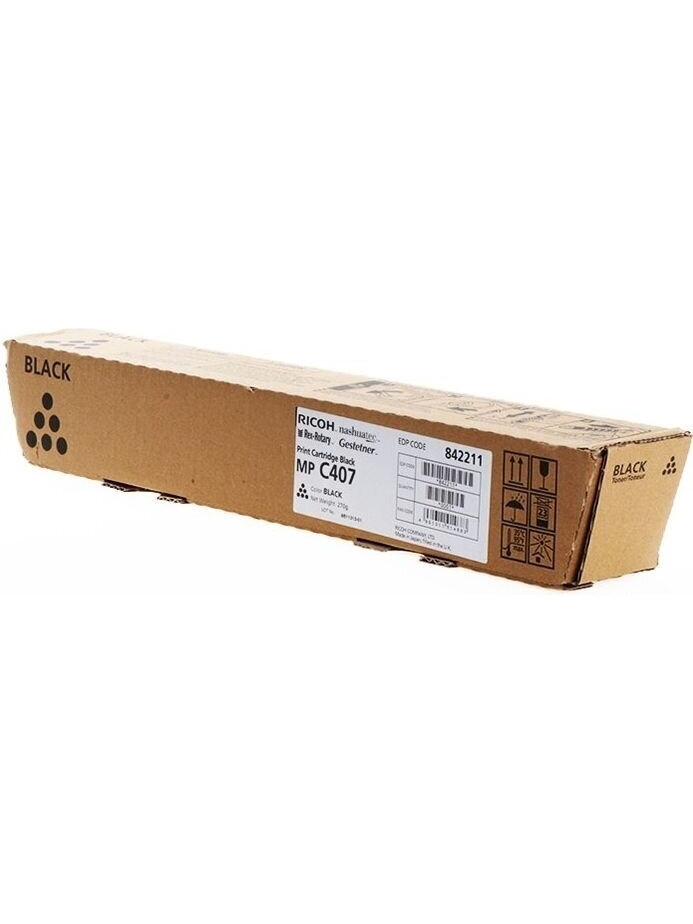 Ricoh MP C407 (842211) Lazerinė kasetė, Juoda Ricoh MP C407 (842211) Lazerinė kasetė, Juoda