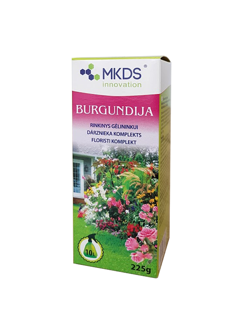 Rinkinys gėlininkui BURGUNDIJA, 225 g
