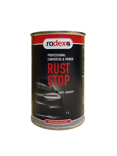 Rūdžių rišiklis RUST STOP 1 l RADEX Rūdžių rišiklis RUST STOP 1 l RADEX