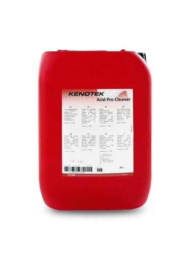 Rūgštinis valiklis 20L AcidPro Cleaner Kenotek