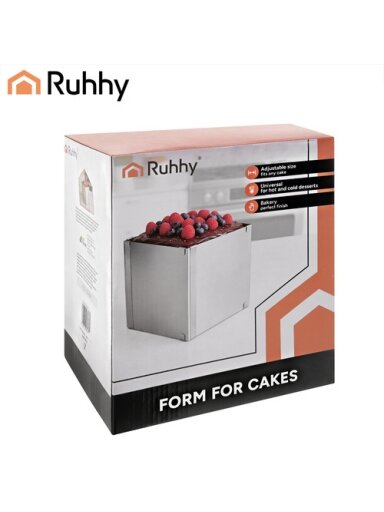 Reguliuojama kepimo forma tortams Reguliuojama kepimo forma tortams