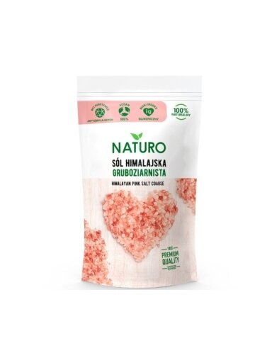Rupi Himalajų druska Naturo, 500g