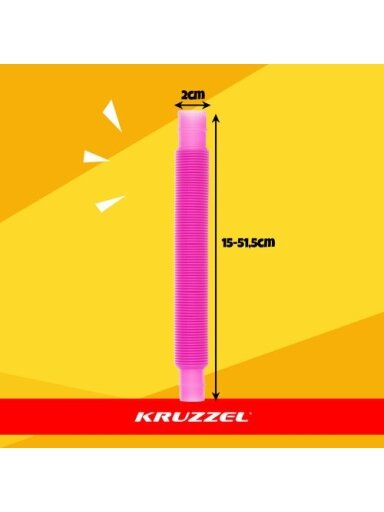 Sensoriniai vamzdeliai - 10 vnt. Kruzzel 26693 Sensoriniai vamzdeliai - 10 vnt. Kruzzel 26693