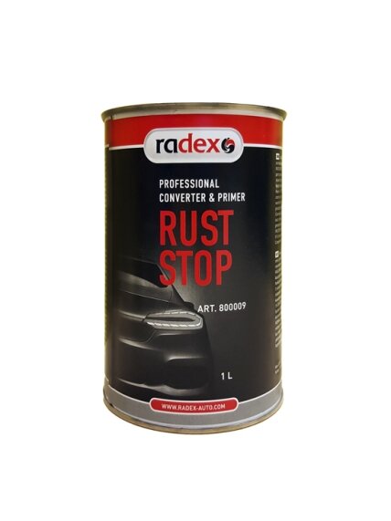Rūdžių rišiklis RUST STOP 1 l RADEX Rūdžių rišiklis RUST STOP 1 l RADEX