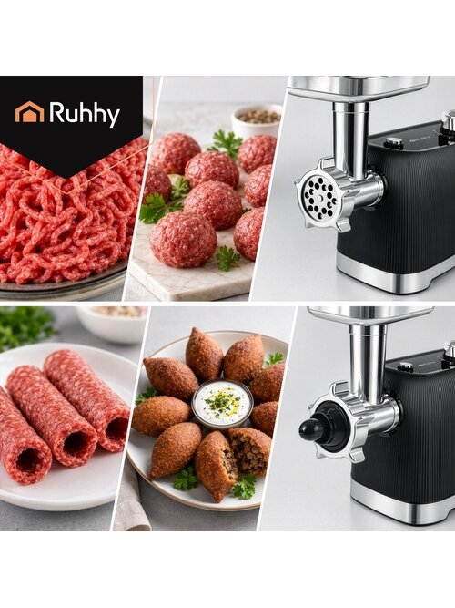 „Ruhhy“ 2400 W mėsmalė 18 „Ruhhy“ 2400 W mėsmalė 18