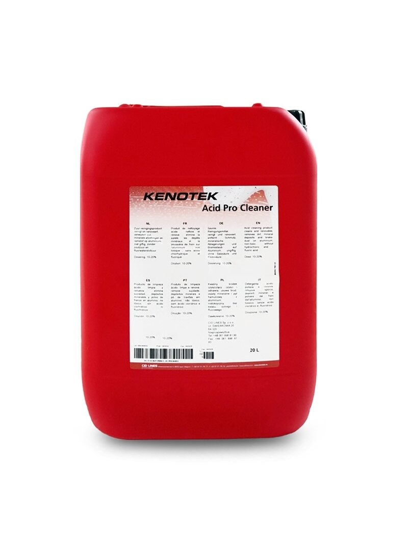 Rūgštinis valiklis 20L AcidPro Cleaner Kenotek Rūgštinis valiklis 20L AcidPro Cleaner Kenotek