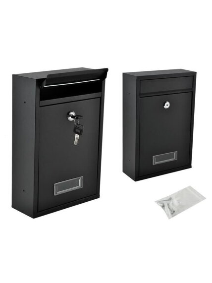 S6237 pašto dėžutė - juoda S6237 pašto dėžutė - juoda