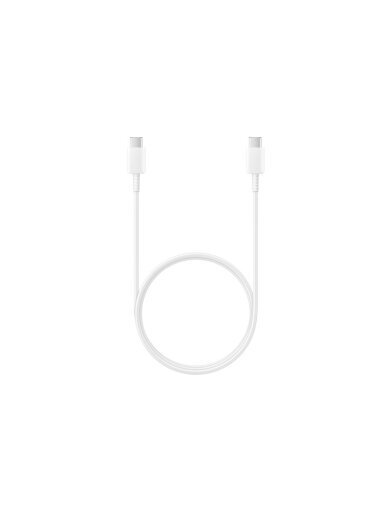 Samsung EP-DA705 USB-C Male į USB-C Male Kabelis 1m, Balta