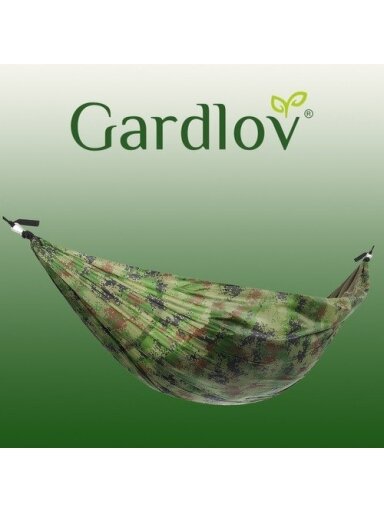Santiago Army turistinis hamakas 260x140cm Tinklas Santiago Army turistinis hamakas 260x140cm Tinklas