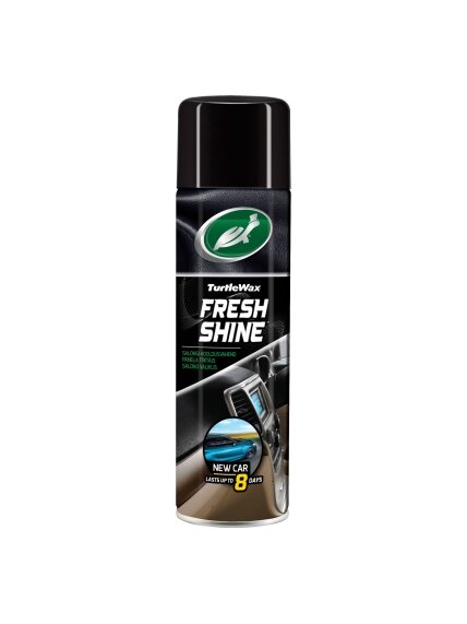 Salono plastiko blizgiklis NEW CAR kvapo Turtle Wax® 500ml Salono plastiko blizgiklis NEW CAR kvapo Turtle Wax® 500ml