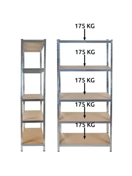 Sandėlio lentyna 180x90x40 Malatec 23768 10 Sandėlio lentyna 180x90x40 Malatec 23768 10
