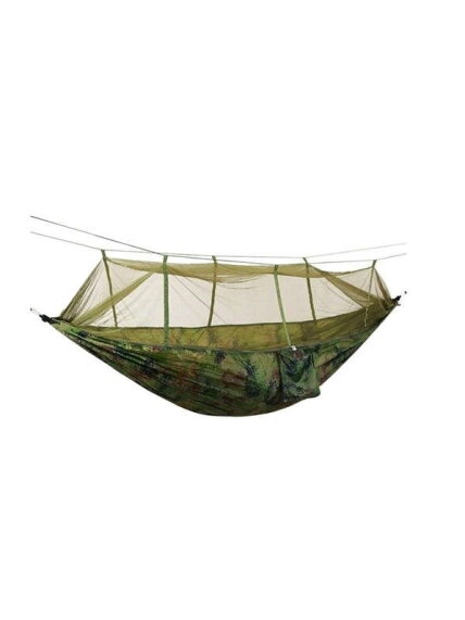 Santiago Army turistinis hamakas 260x140cm Tinklas 4 Santiago Army turistinis hamakas 260x140cm Tinklas 4