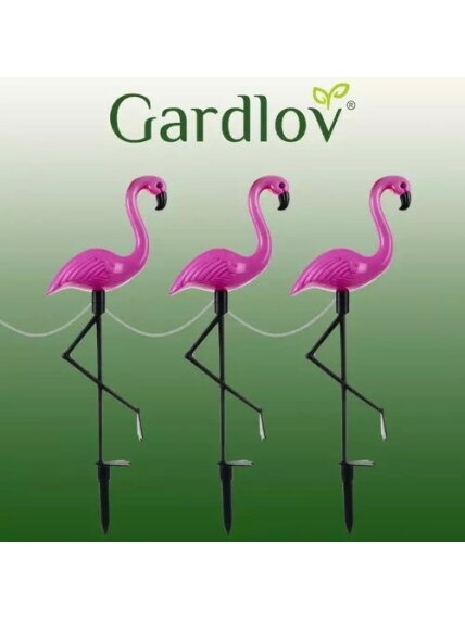 Saulės sodo lempa - flamingas Gardlov 21151 2