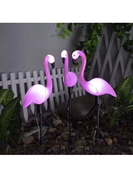 Saulės sodo lempa - flamingas Gardlov 21151 4
