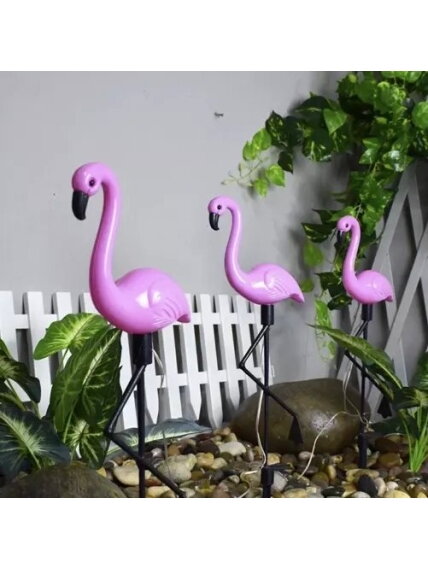 Saulės sodo lempa - flamingas Gardlov 21151 5