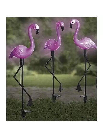 Saulės sodo lempa - flamingas Gardlov 21151 9