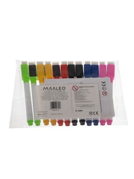 Sauso valymo žymekliai - 12 vnt. rinkinys Maaleo 21646 7