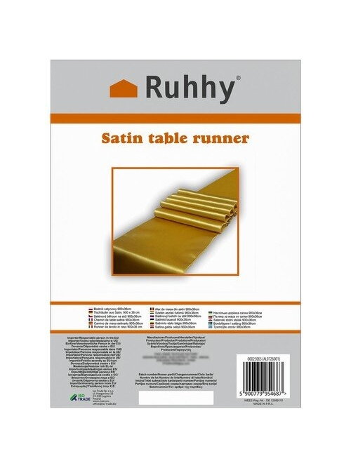 Satininis stalo takelis 900x36cm Ruhhy 25065 1