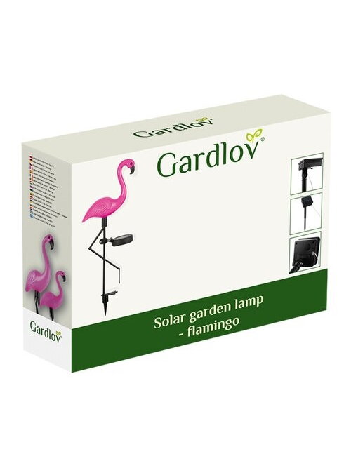 Saulės sodo lempa - flamingas Gardlov 21151 1 Saulės sodo lempa - flamingas Gardlov 21151 1
