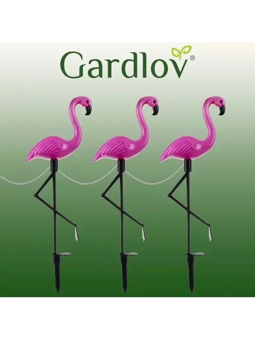 Saulės sodo lempa - flamingas Gardlov 21151 2 Saulės sodo lempa - flamingas Gardlov 21151 2