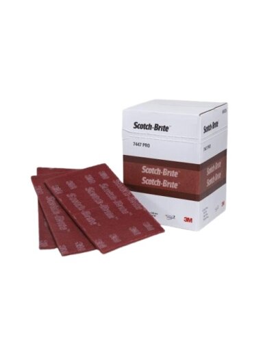 Scotch-Brite A-VFN raudonas 158x224mm (20 vnt.)