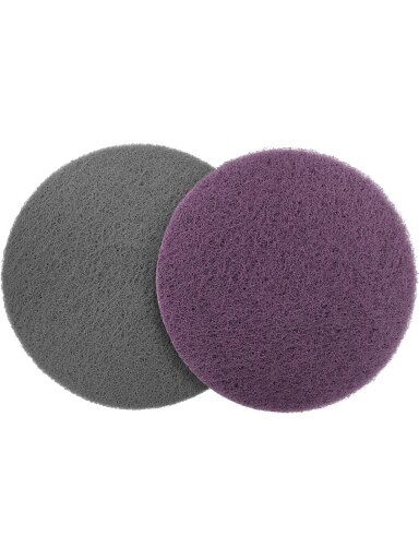 Scotch-brite diskas pilkas UF Ø150mm RADEX (10 vnt.)