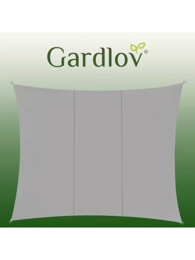 Šešėlinė burė 4x3m - pilka Gardlov 23143 Šešėlinė burė 4x3m - pilka Gardlov 23143