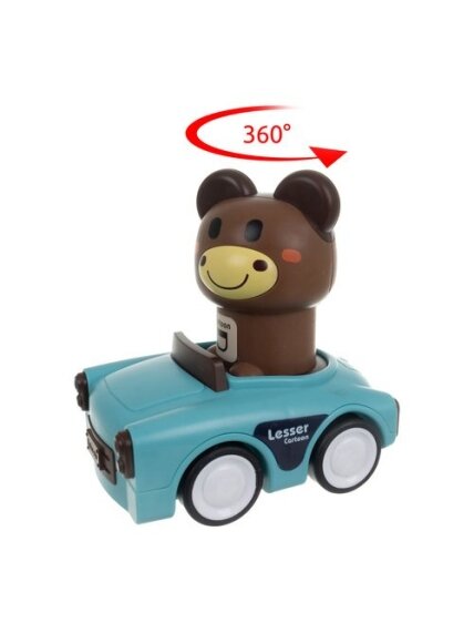 Sensorinis žaislas - gyvūnų automobiliai 26728 5