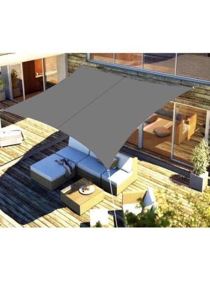Šešėlinė burė 3x2m - pilka Gardlov 23162 12 Šešėlinė burė 3x2m - pilka Gardlov 23162 12