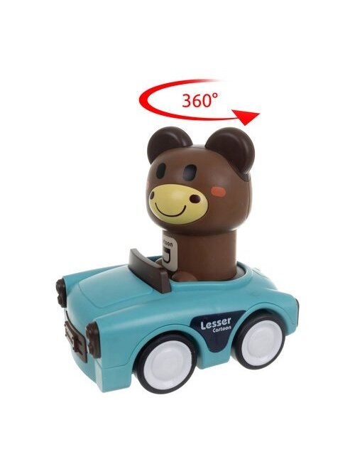 Sensorinis žaislas - gyvūnų automobiliai 26728 5 Sensorinis žaislas - gyvūnų automobiliai 26728 5