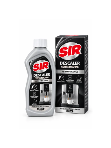 SIR - PERFORMANCE kavos aparatų nukalkinimo priemonė, 250 ml