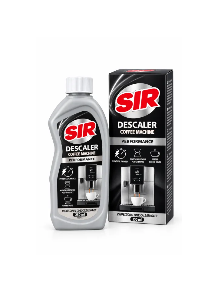 SIR - PERFORMANCE kavos aparatų nukalkinimo priemonė, 250 ml 1