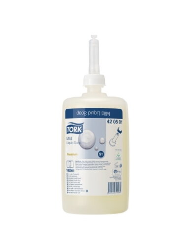 Skystas muilas PREMIUM MILD 1 l su kremu