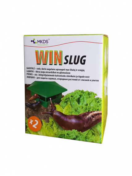 Šliužų gaudyklė WIN slug, 2 vnt Šliužų gaudyklė WIN slug, 2 vnt