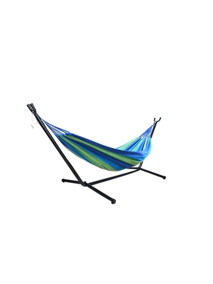 Sodo hamakas 200x150cm su rėmeliu 4 Sodo hamakas 200x150cm su rėmeliu 4