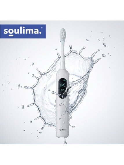 Soulima 26850 baltas ultragarsinis dantų šepetėlis 12