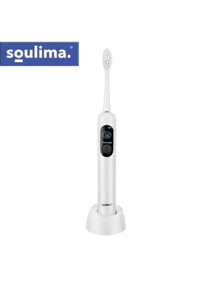 Soulima 26850 baltas ultragarsinis dantų šepetėlis 8