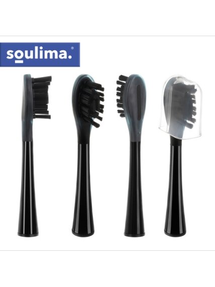 Soulima 26851 juodas Sonic dantų šepetėlis 17
