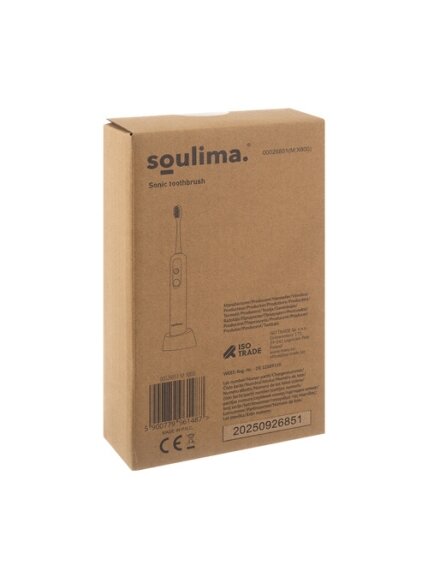 Soulima 26851 juodas Sonic dantų šepetėlis 2