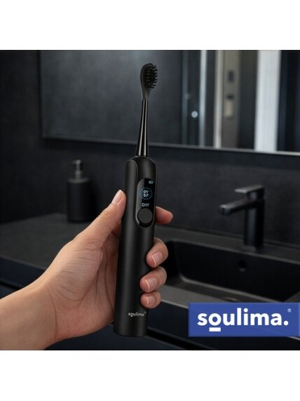 Soulima 26851 juodas Sonic dantų šepetėlis 20
