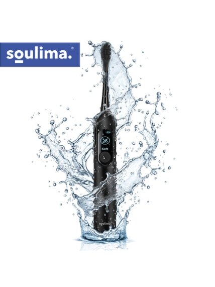 Soulima 26851 juodas Sonic dantų šepetėlis 7