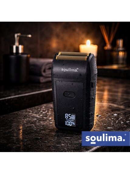 „Soulima“ barzdos skustuvas su LED ekranu 13