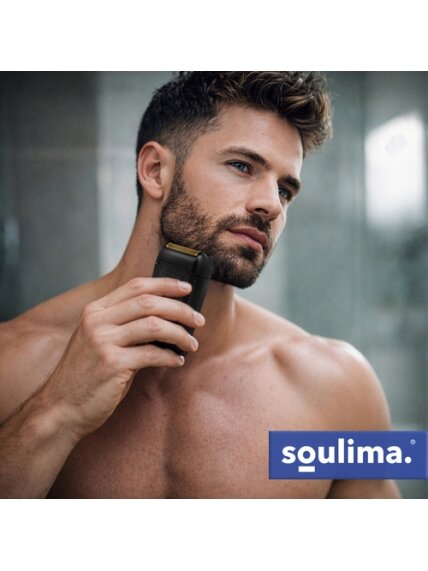 „Soulima“ barzdos skustuvas su LED ekranu 18
