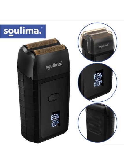 „Soulima“ barzdos skustuvas su LED ekranu 19