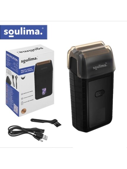 „Soulima“ barzdos skustuvas su LED ekranu 7