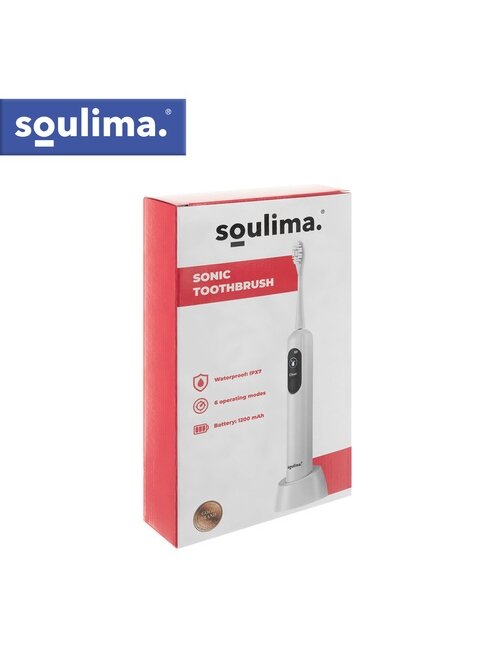 Soulima 26850 baltas ultragarsinis dantų šepetėlis 1
