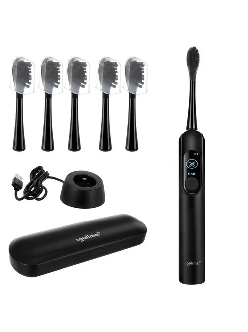 Soulima 26851 juodas Sonic dantų šepetėlis 30