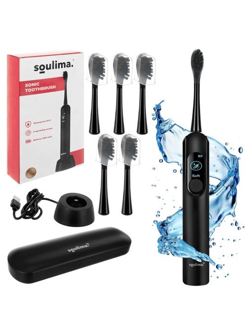 Soulima 26851 juodas Sonic dantų šepetėlis 31