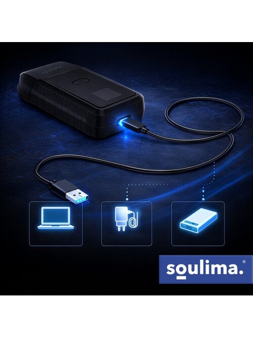 „Soulima“ barzdos skustuvas su LED ekranu 14